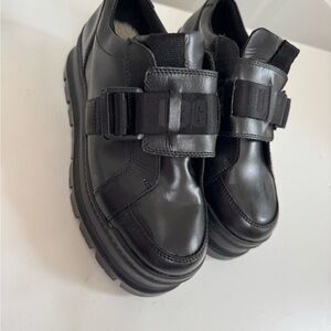 UGG Black Kids Dress Shoes